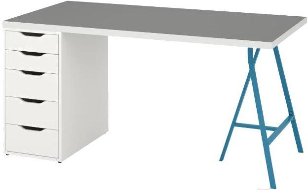 

Стол Ikea Линнмон/Алекс [193.903.15], Линнмон/Алекс