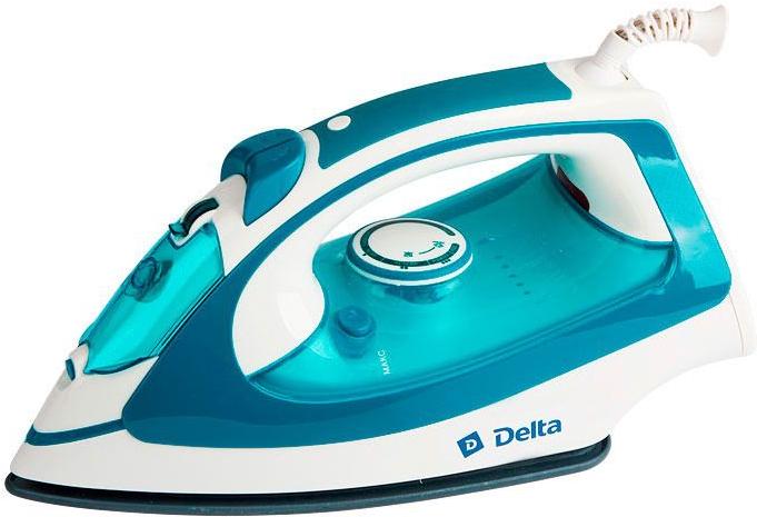 

Утюг Delta DL-416 белый/бирюзовый, DL-416
