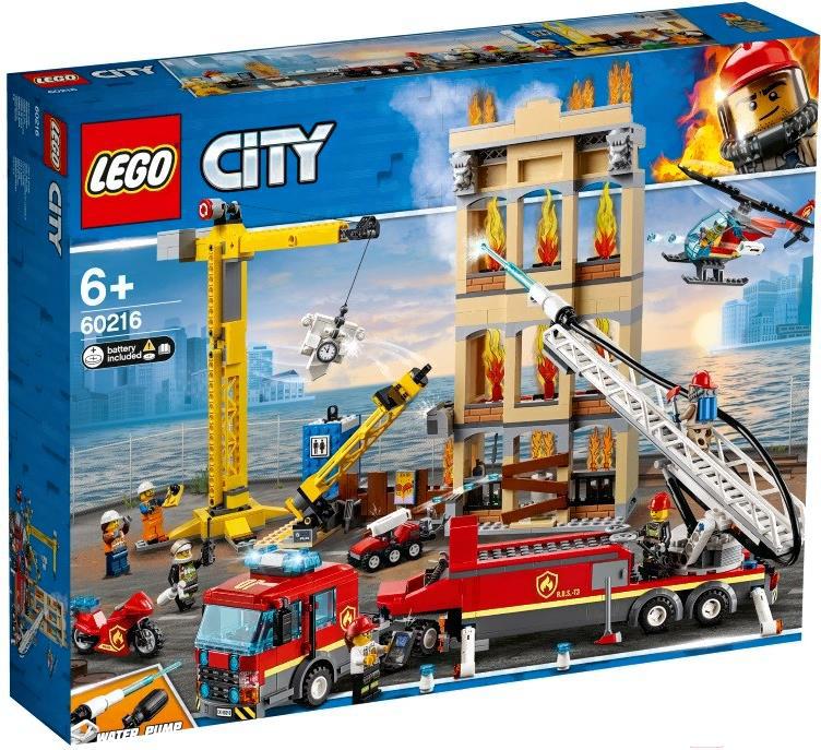 

Конструктор Lego City Police Центральная пожарная станция 60216, City Центральная пожарная станция