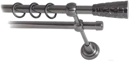 

Карниз Lm Decor Византия 066 2р гладкий 2.4м антрацит, Византия 066 2р гладкий 16мм 2.4м