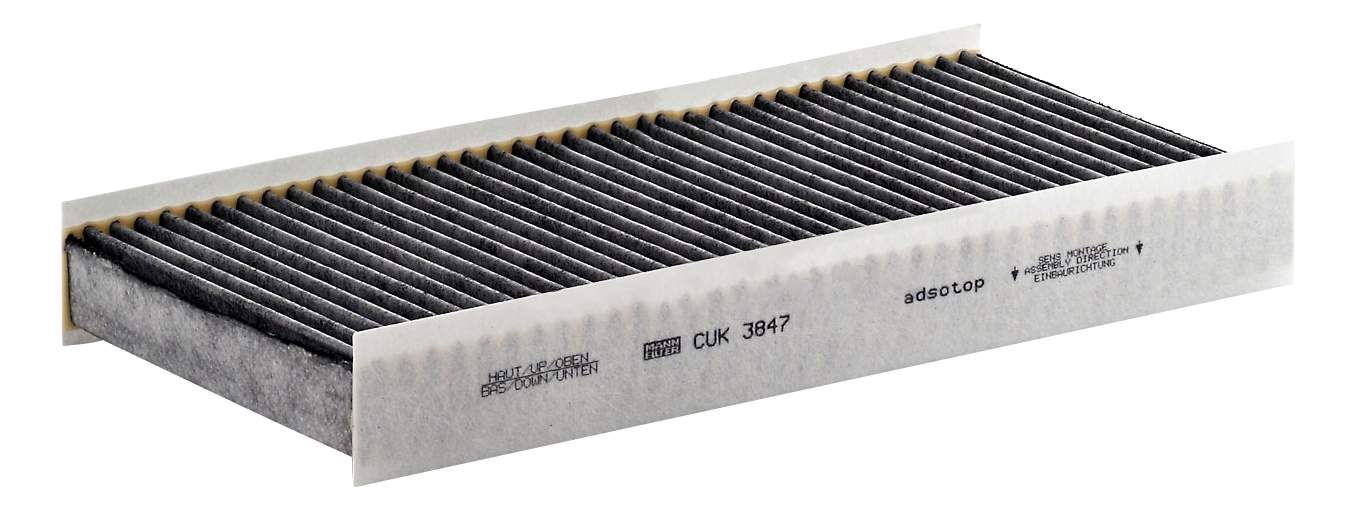 

Салонный фильтр Mann-Filter CUK3847 (угольный), CUK3847 (угольный)