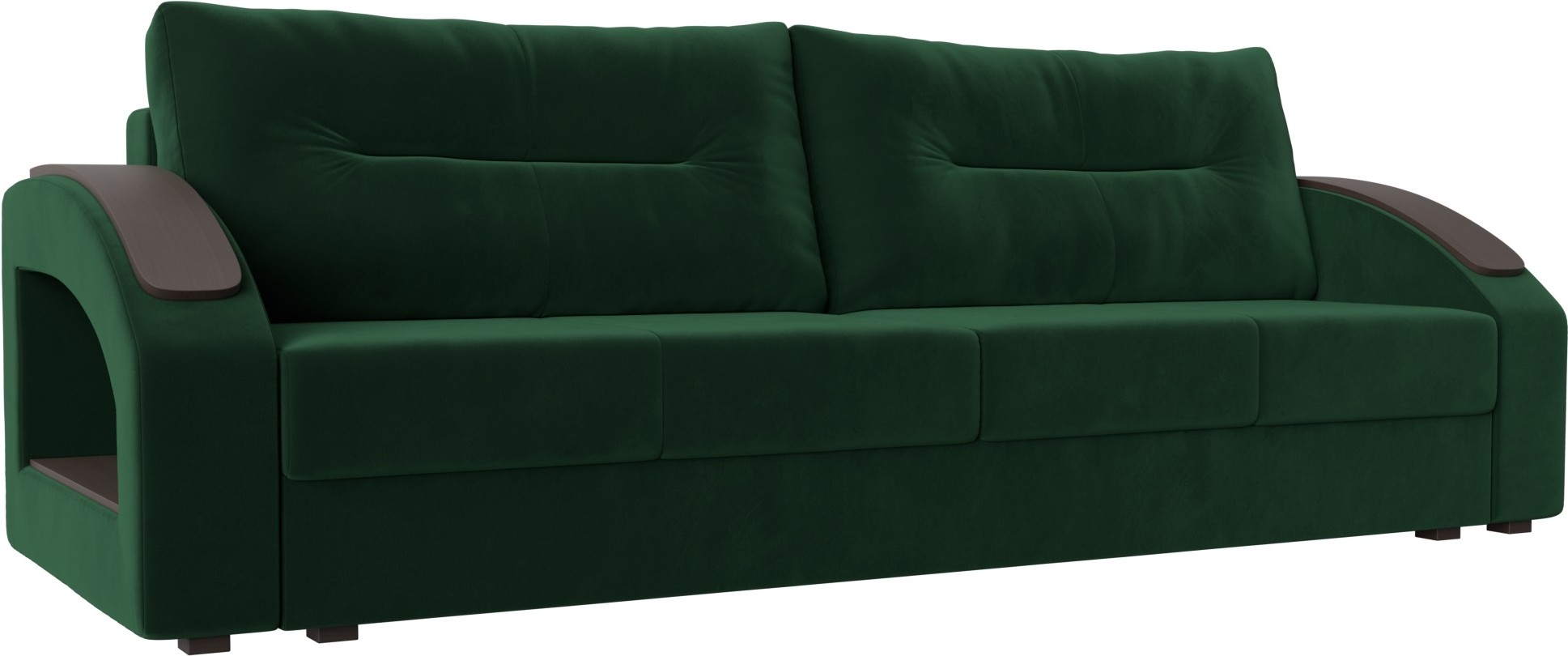 

Диван Лига Диванов Канзас 100954 велюр зеленый, Диван Лига Диванов Канзас велюр зеленый