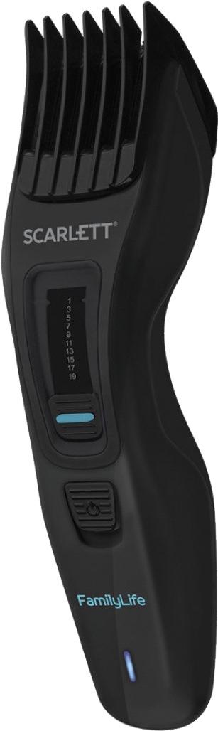 

Машинка для стрижки волос Scarlett SC-HC63C79 черный, SC-HC63C79