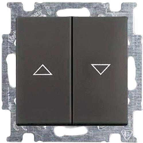

Выключатель ABB Basic 55 1012-0-2176 шато-черный, Basic 55 1012-0-2176