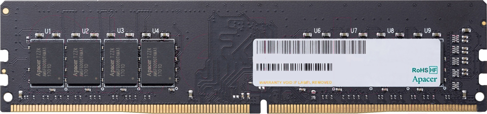 

Оперативная память Apacer 32GB PC-25600 DDR4-3200 (AU32GGB32CSBBGH) CL22