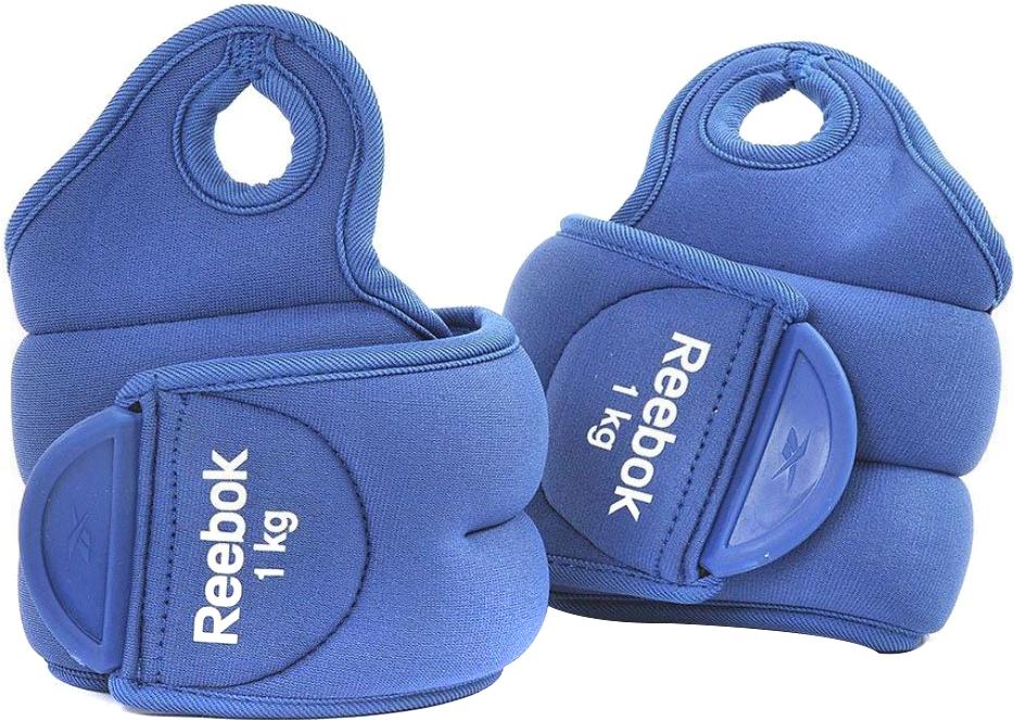 

Утяжелитель Reebok на запястья Elements 1 кг синий, на запястья Elements 1 кг