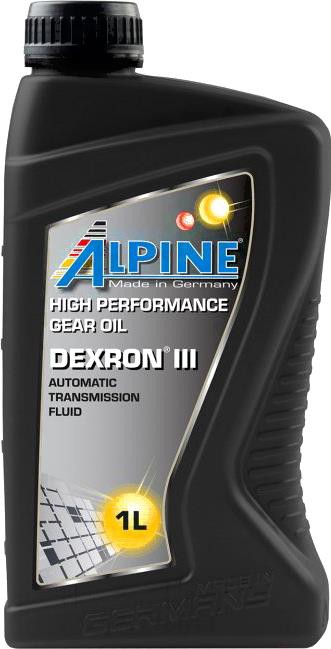 

Трансмиссионное масло Alpine ATF Dexron III 1л (0100661)