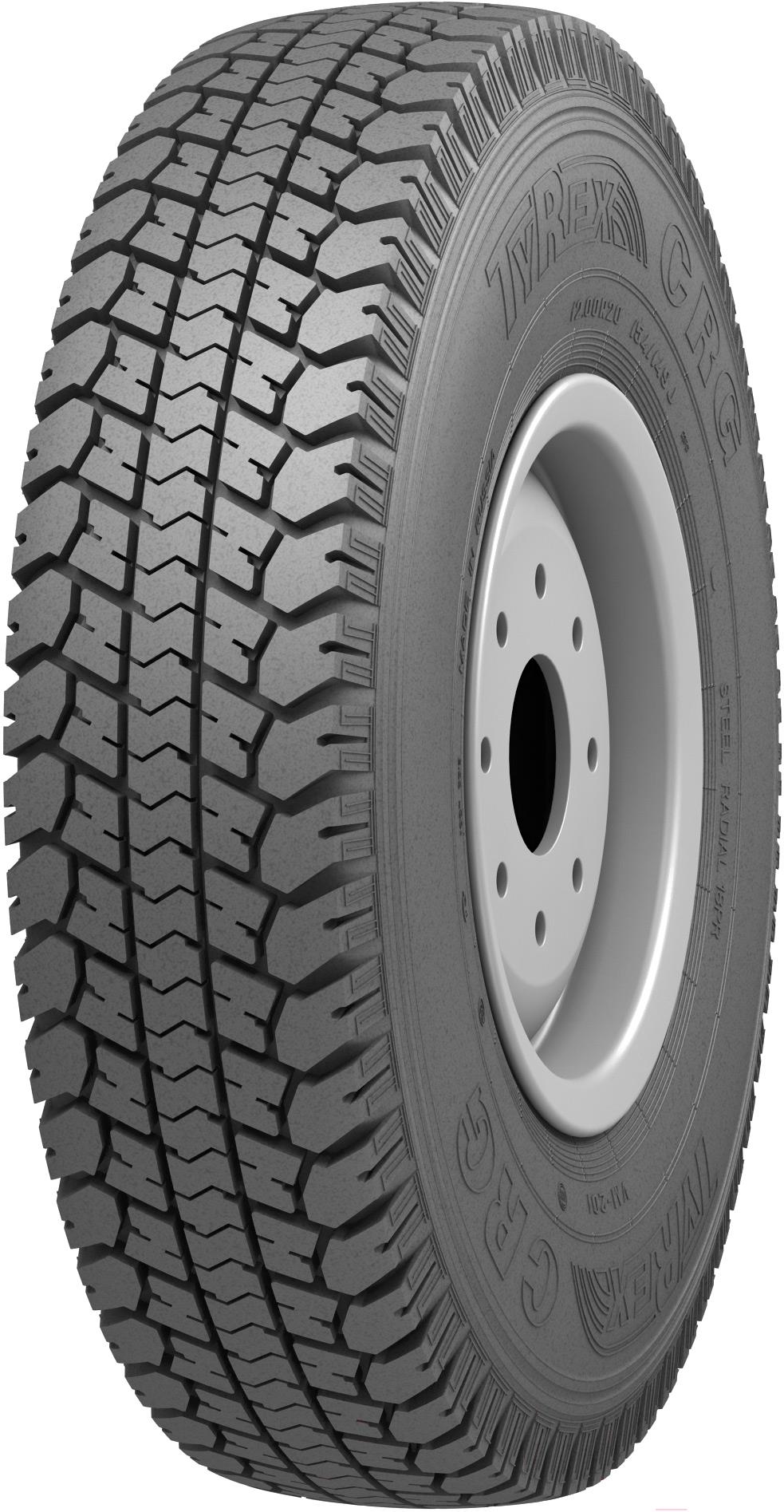 

Грузовые шины TyRex CRG VM-201 8.25R20 130/128K нс12, CRG VM-201 8.25R20 130/128K нс12