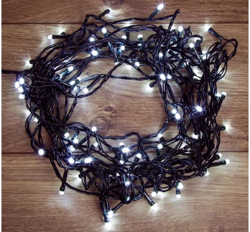 

Новогодняя гирлянда Neon-night 100 LED 10 м белый [303-103], Новогодняя гирлянда Neon-night 100 LED 10 м 303-103 белый