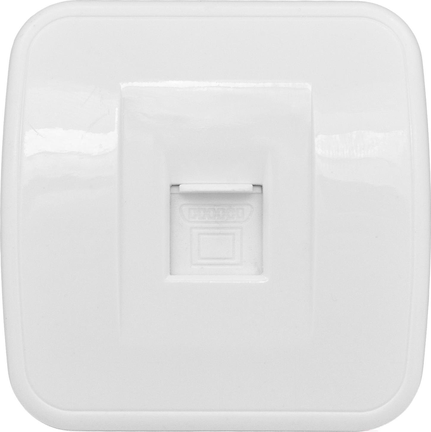 

Розетка EKF Basic Минск-1 ОП RJ-45 1А 120В белый, Basic Минск-1 ОП RJ-45 1А 120В
