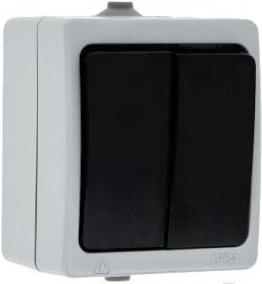 

Выключатель EKF Венеция 2кл 10А IP54 серый, Венеция 2кл 10А IP54