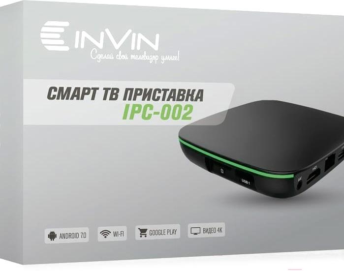 

Медиаплеер Invin IPC-002 (02-107), IPC-002