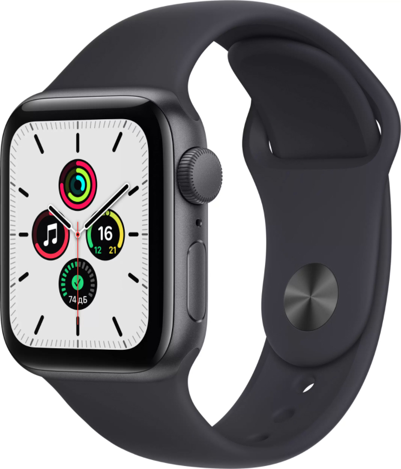 

Умные часы Apple Watch SE GPS Space Grey Aluminium [MKQ63], Умные часы Apple Watch SE GPS MKQ63 Space Grey Aluminium