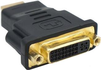 

Адаптер Mirex 13700-AHDMDVF3, Mirex 13700-AHDMDVF3 HDMI (M) - DVI (F)