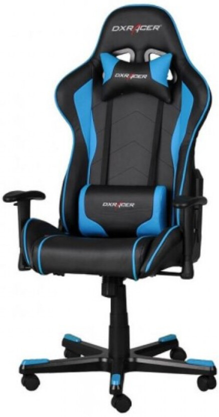 

Кресло DXRacer OH/FE08/NB, Офисное кресло DXRacer OH/FE08/NB черный/голубой