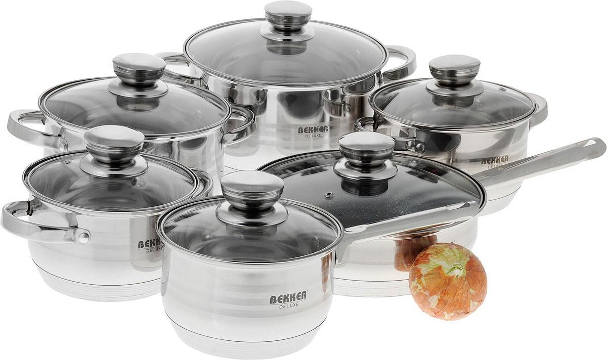 

Набор посуды BEKKER BK-1755 Deluxe 12пр., BK-1755 Deluxe 12пр.