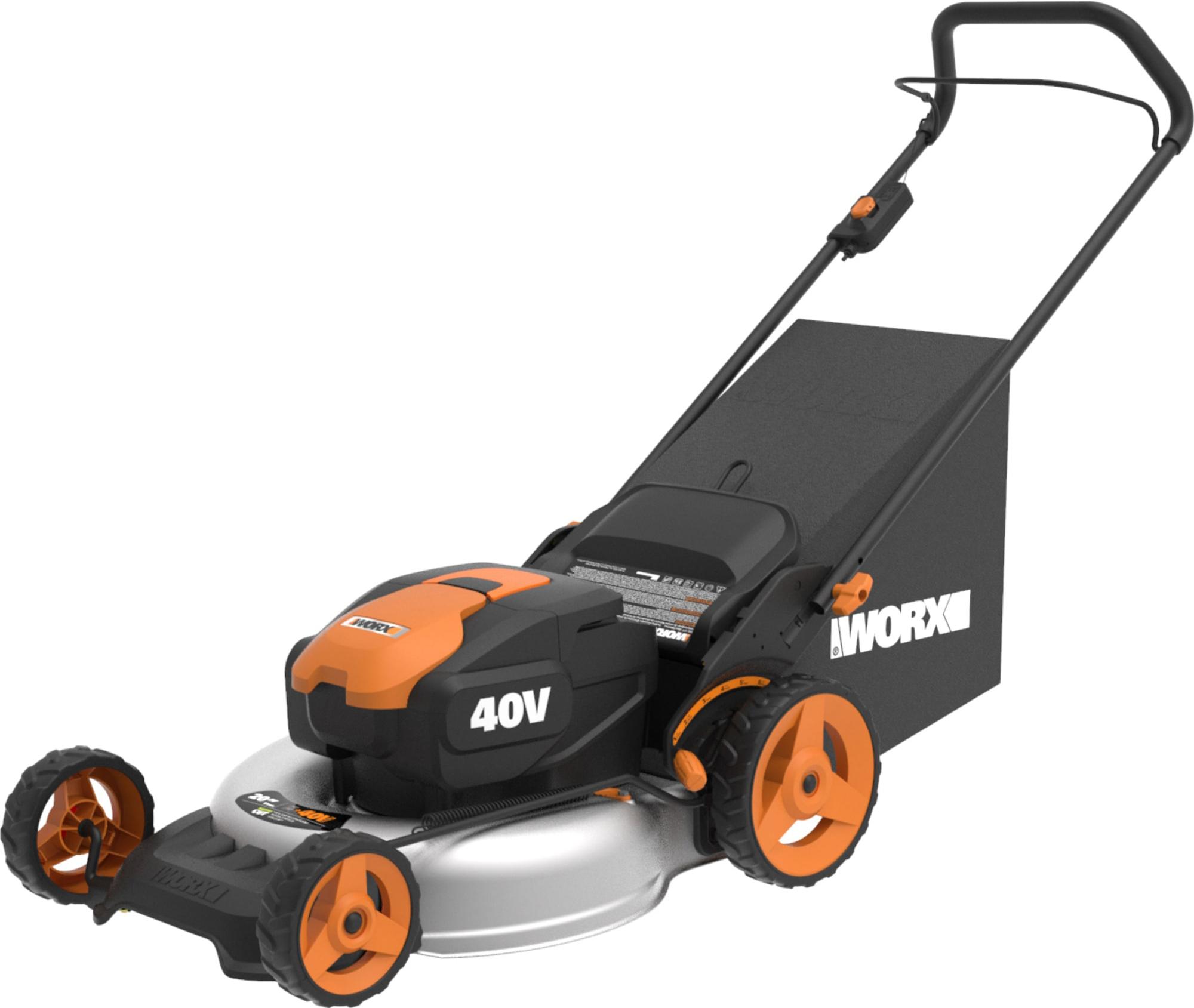 

Газонокосилка аккумуляторная Worx WG751E, WG751E