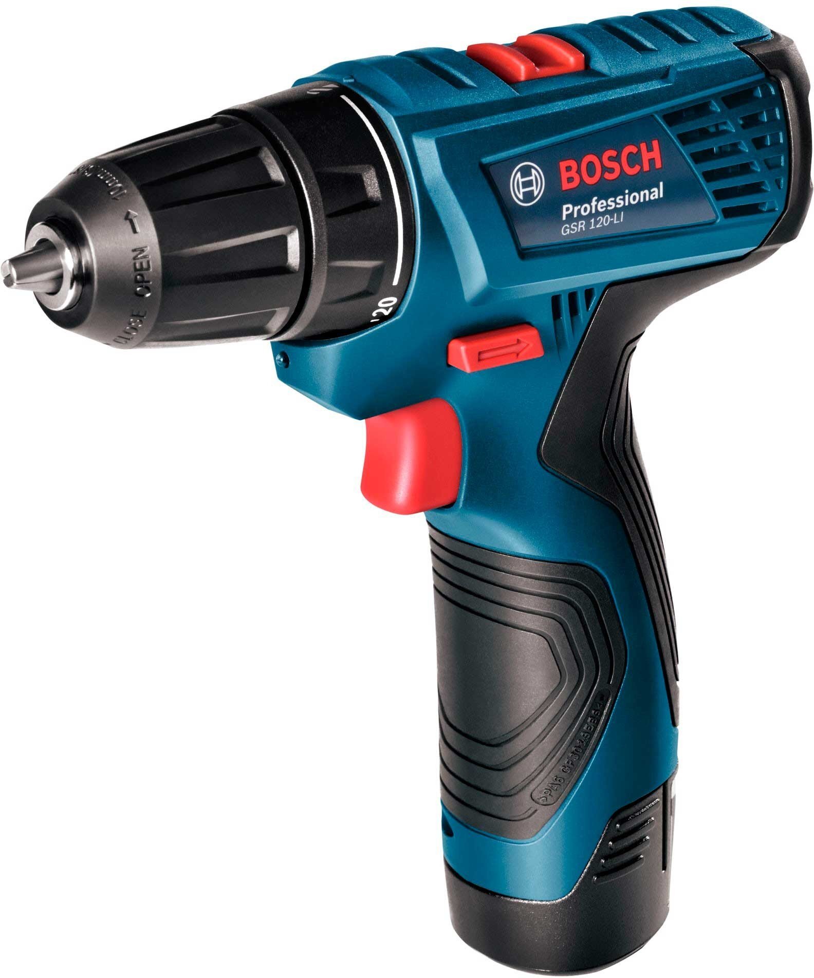 

Дрель-шуруповерт Bosch GSR 120-LI (0.601.9G8.000), Дрель-шуруповерт Bosch GSR 120-LI Professional 06019G8000 (с 2-мя АКБ, кейс)