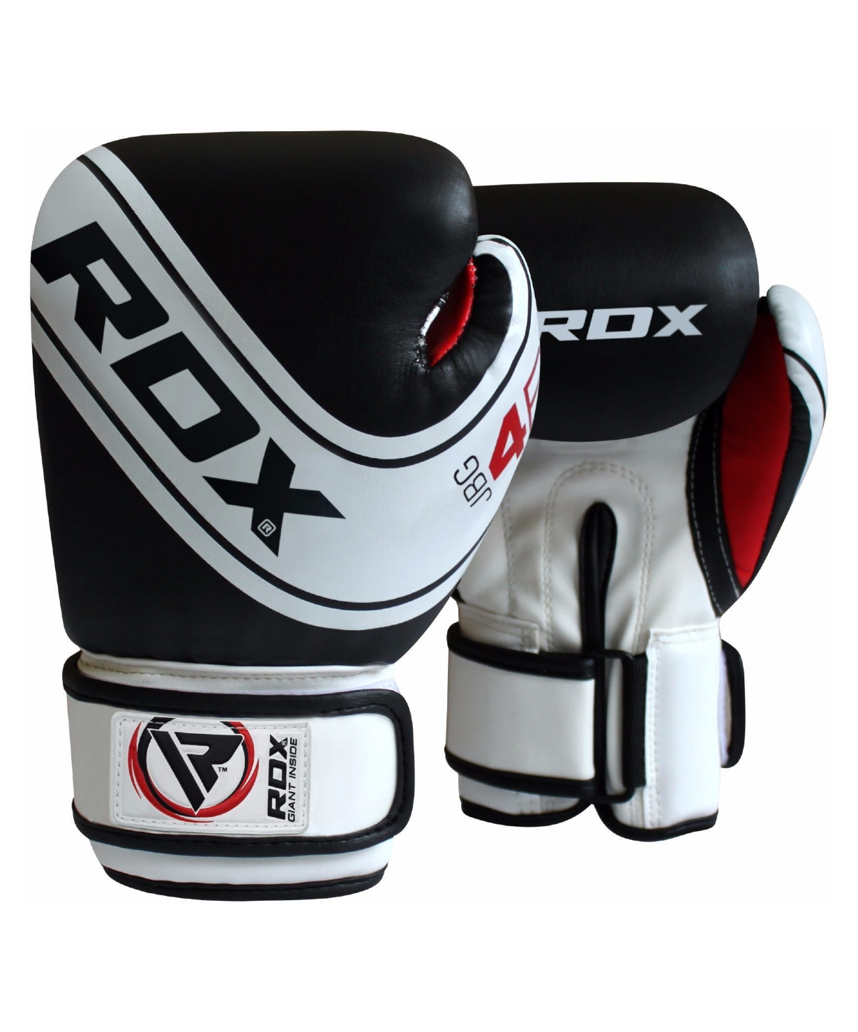 

Боксерские перчатки RDX KIDS WHITE/BLACK JBG-4B 4 Oz черный, KIDS WHITE/BLACK JBG-4B-4oz