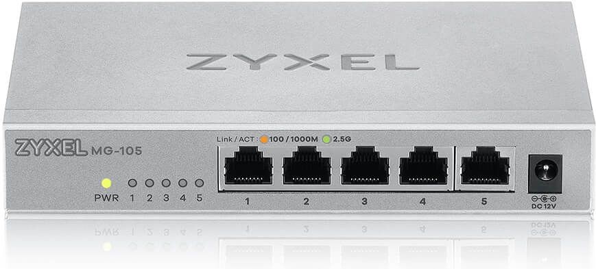 

Коммутатор Zyxel MG-105-ZZ0101F, Коммутатор Zyxel MG-105 (MG-105-ZZ0101F)