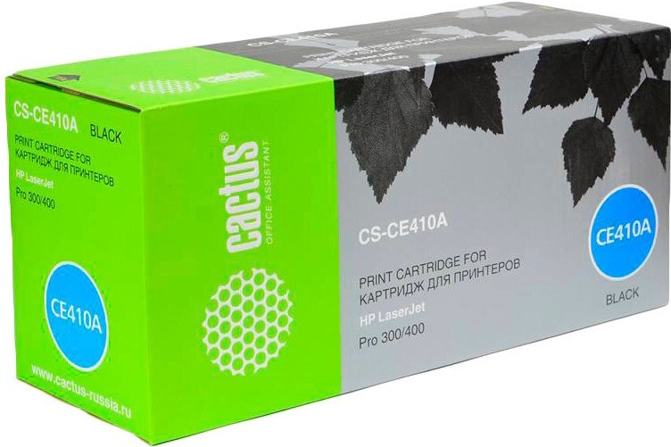 

Картридж Cactus CS-CE410A Black
