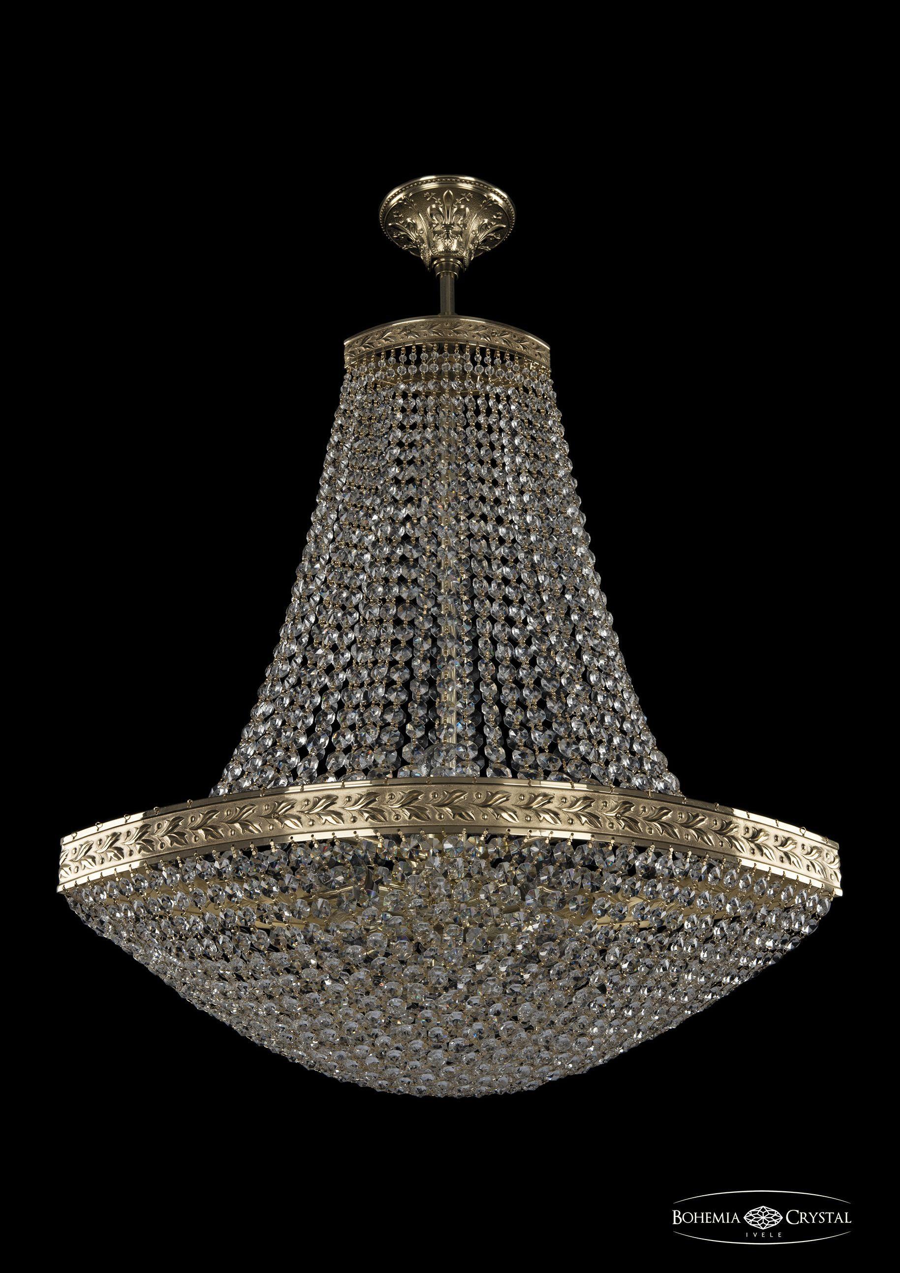 

Люстра на штанге Bohemia Ivele Crystal 19323/H2/60IV G