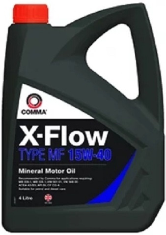 

Моторное масло Comma X-Flow Type MF 15W40 4л [XFMF4L], Моторное масло Comma X-Flow Type MF 15W40 4л XFMF4L