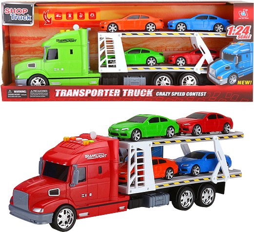 

Автовоз игрушечный JINJIA TOYS 666-60E