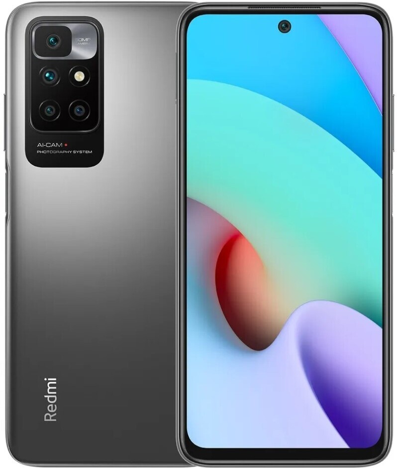 

Смартфон Xiaomi Redmi 10 2022 4GB/64GB серый карбон