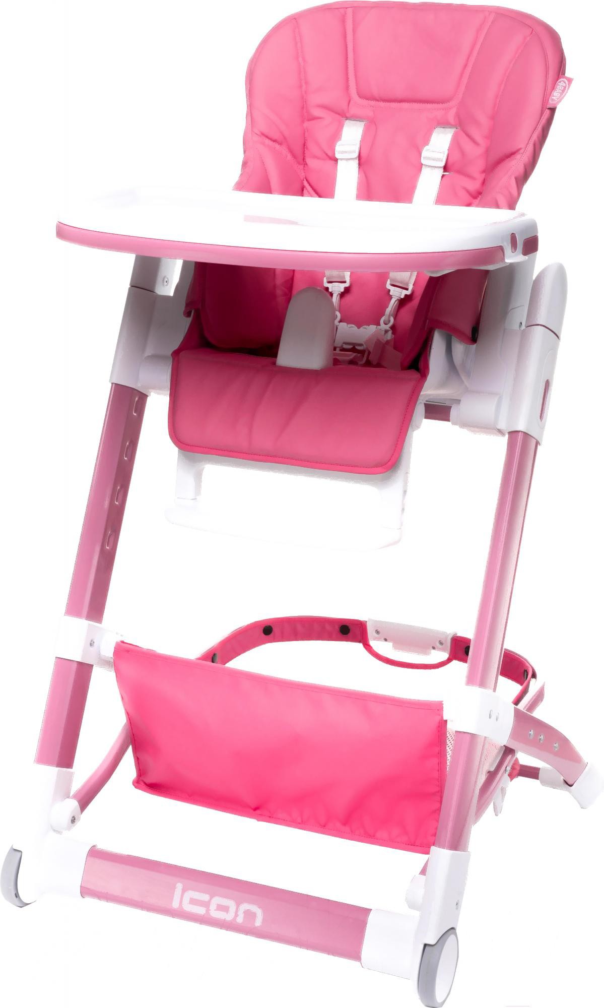 

Стульчик для кормления 4baby Icon (розовый), Стульчик для кормления 4baby Icon Pink
