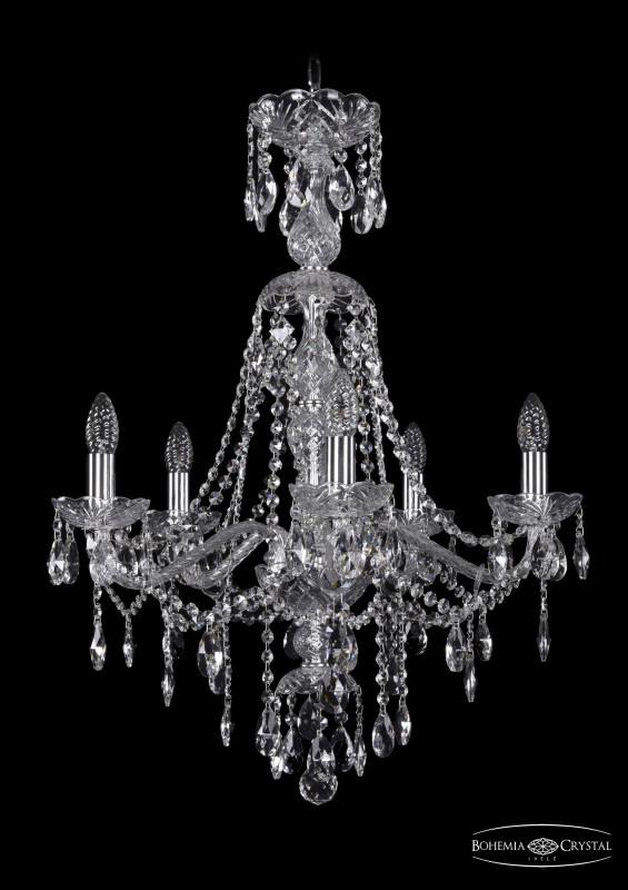 

Подвесная люстра Bohemia Ivele Crystal 1415/5/200/XL-76/Ni