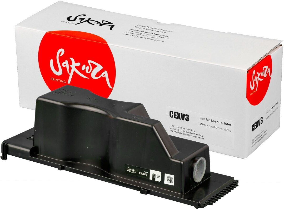 

Картридж для принтера (МФУ) Sakura Printing CEXV3 [SACEXV3], Картридж Sakura Printing CEXV3 SACEXV3