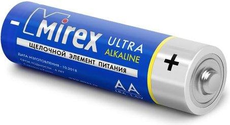 

Батарейка Mirex AA LR6 4шт [LR6-E4], Батарейка Mirex AA LR6 4шт LR6-E4