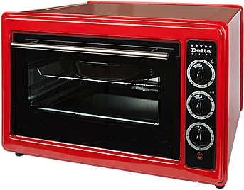 

Мини-печь Delta D-023 Red, D-023