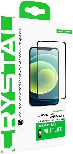 

Защитное закаленное стекло Atomic Cool Ice 2.5D для Xiaomi 11 Lite/11 Lite 5G NE/12 Lite (60.139)