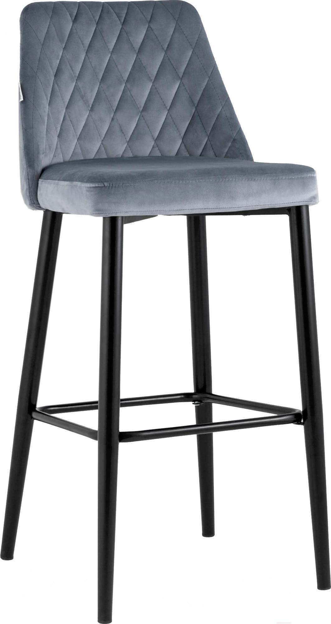 

Барный стул Stool Group Диего велюр серый [AV 427-H14-08(B)], Барный стул Stool Group Диего велюр AV 427-H14-08(B) серый