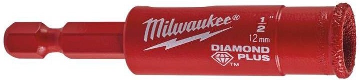 

Алмазное сверло Milwaukee Diamond Plus 49560511, Алмазная коронка Milwaukee Diamond Plus 12мм 49560511