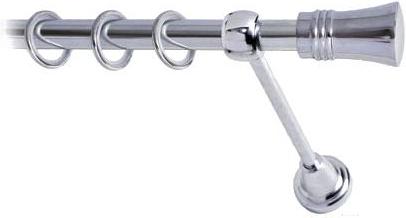 

Карниз Lm Decor Гиро 071 1р гладкий 4м хром, Гиро 071 1р гладкий 16мм 4.0м