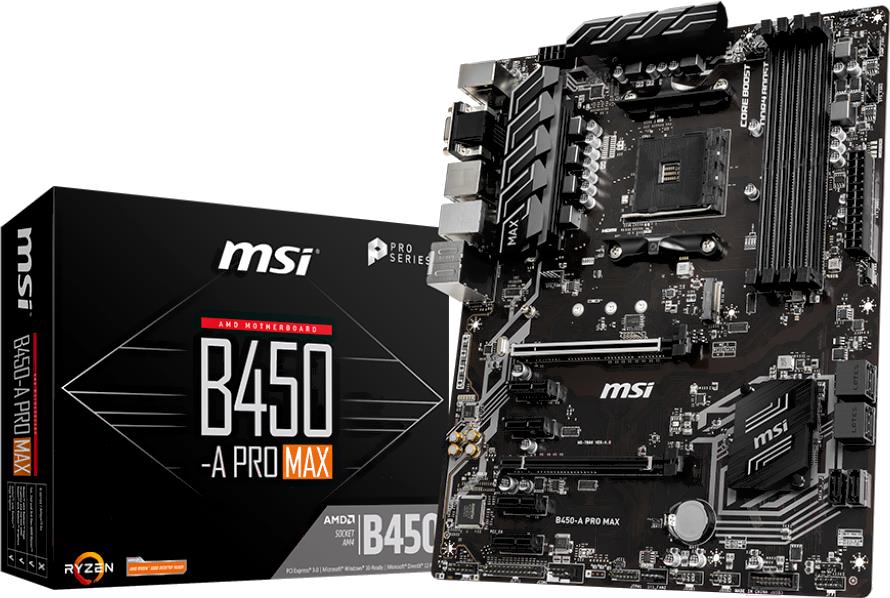 

Материнская плата MSI B450-A PRO MAX