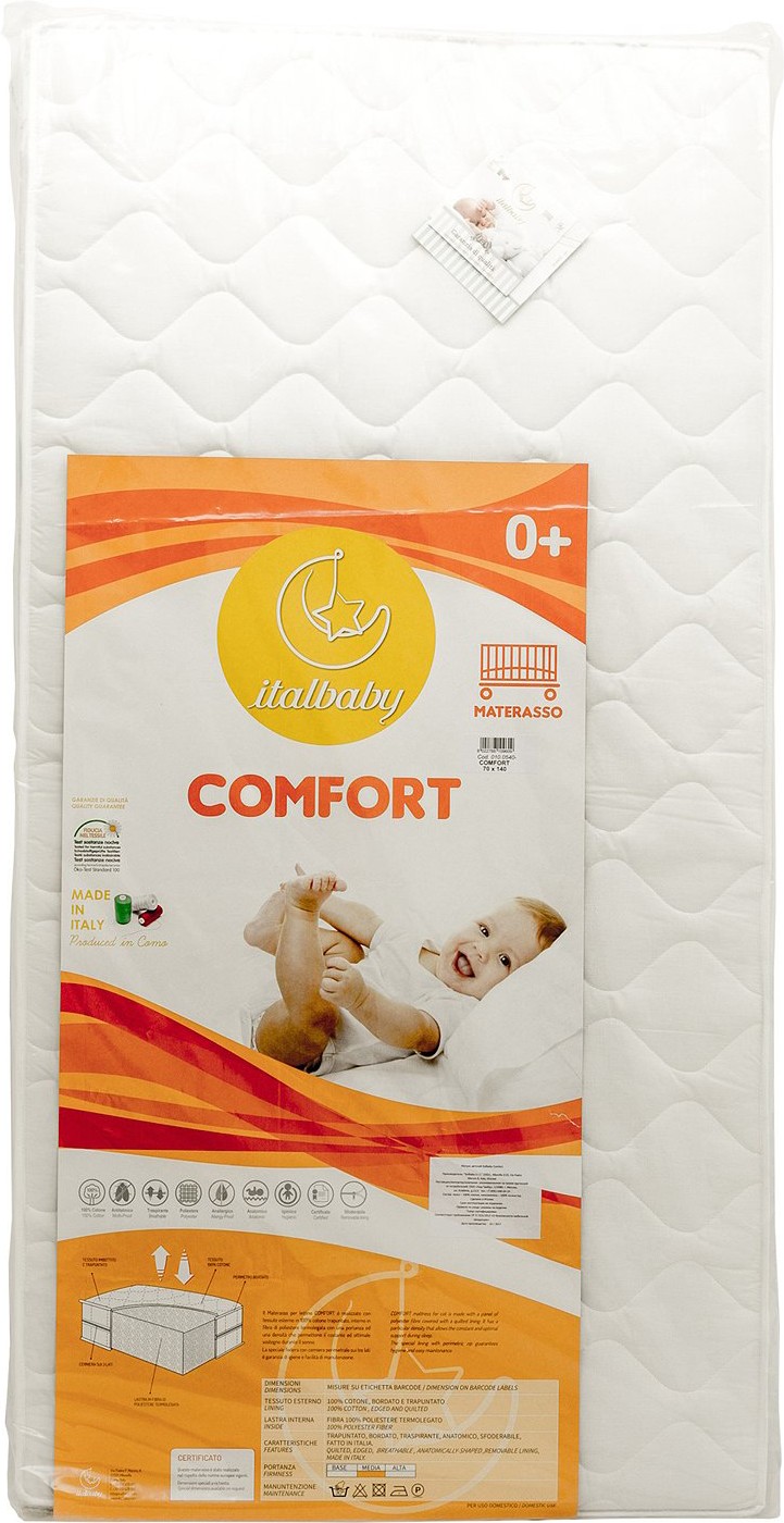 

Детский матрас Italbaby Babyterm Comfort 70х140 белый