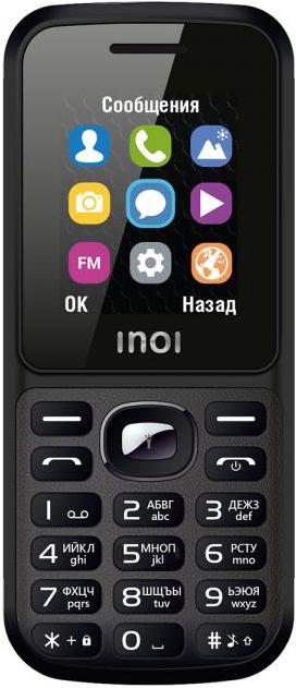 

Мобильный телефон INOI 105 Black, 105