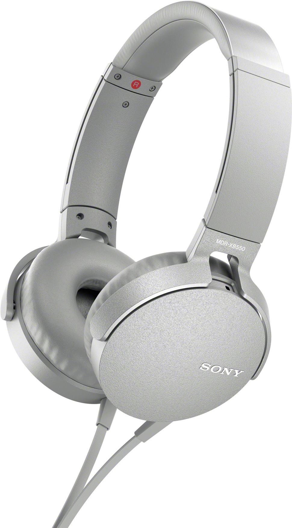 

Наушники с микрофоном Sony MDR-XB550AP (белый), MDR-XB550AP