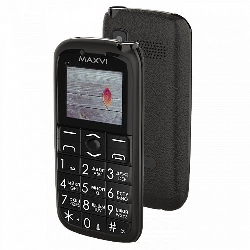 

Мобильный телефон Maxvi B7 Black