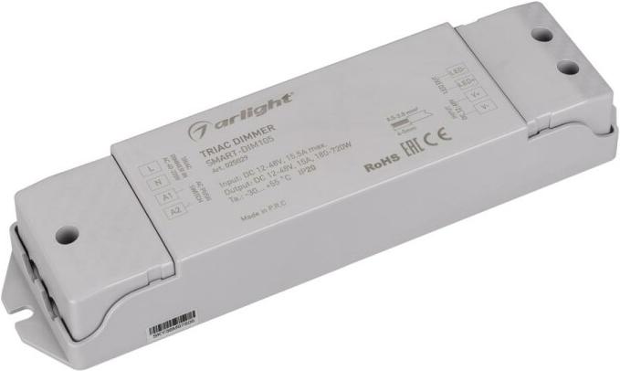 

Arlight Диммер SMART-DIM105 (12-48V, 15A, TRIAC) [025029], Диммер Arlight Диммер SMART-DIM105 (12-48V, 15A, TRIAC) 025029