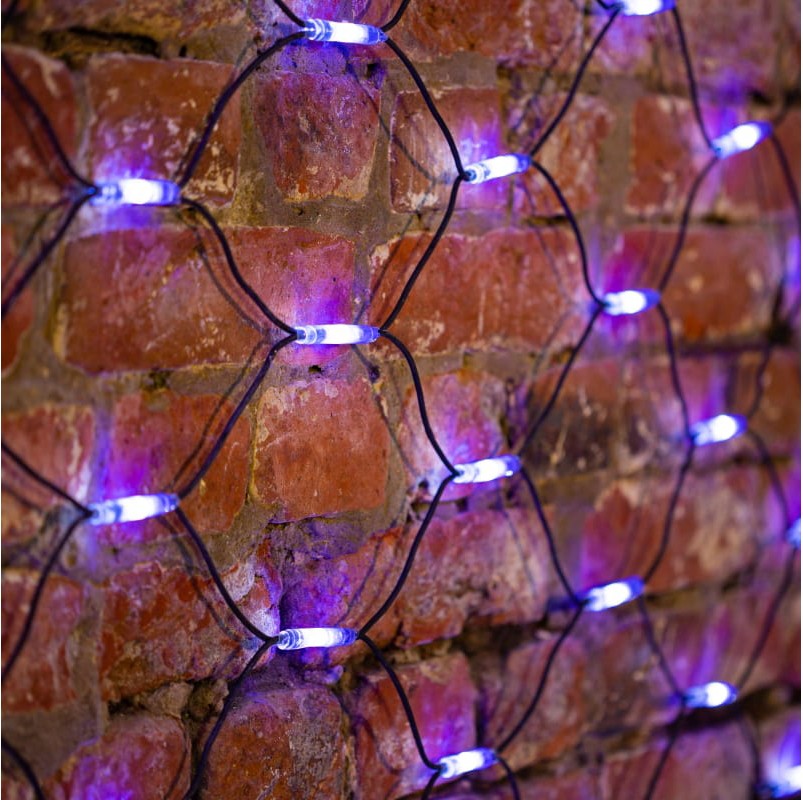

Гирлянда - сеть Чейзинг LED 2*3м (432 диода), КАУЧУК, БЕЛЫЕ и СИНИЕ диоды