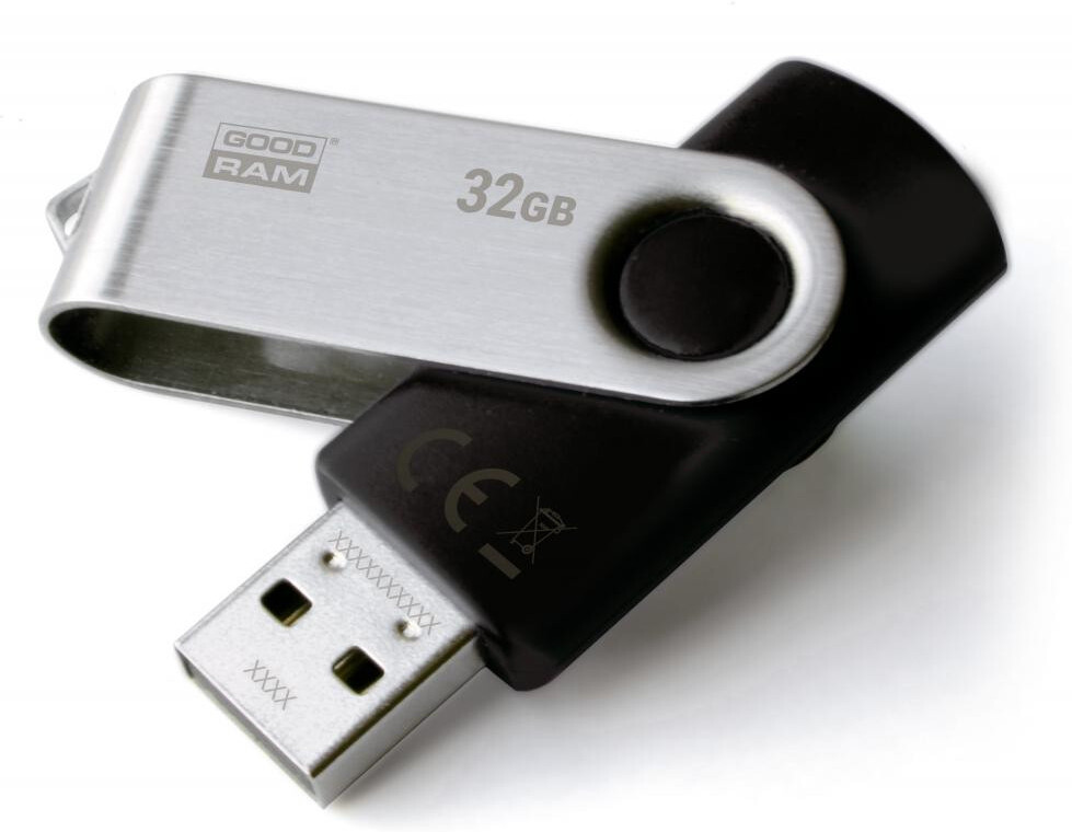 

USB Flash GOODRAM UTS2 32GB OTG (черный) [UTS2-0320K0R11], Флеш-накопитель GOODRAM UTS2-0320K0R11