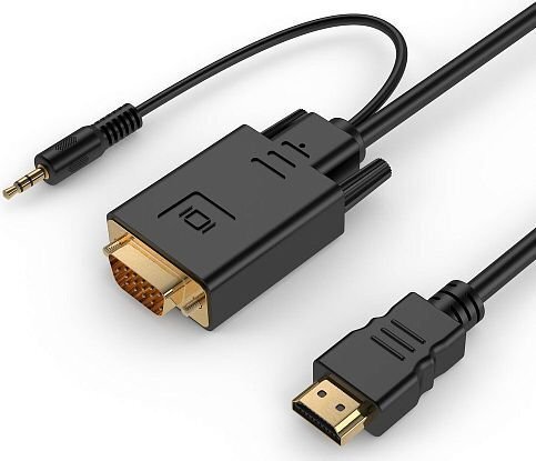 

Кабель, адаптер, разветвитель Gembird A-HDMI-VGA-03-10M, Gembird A-HDMI-VGA-03-10M