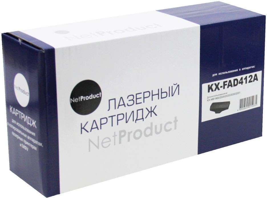 

Картридж NetProduct KX-FAD412A [9801091200], Картридж NetProduct KX-FAD412A 9801091200
