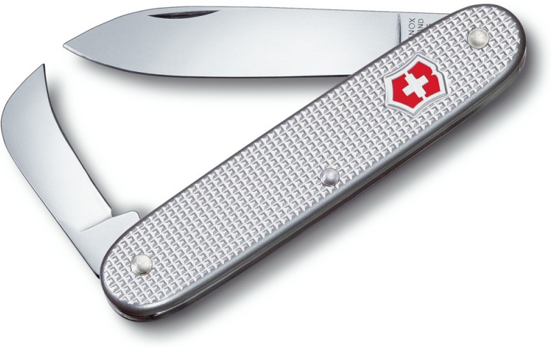 

Туристический нож Victorinox Pioneer 2 функции 93 мм серебристый [0.8060.26], Туристический нож Victorinox Pioneer 2 функции 93 мм 0.8060.26 серебристый