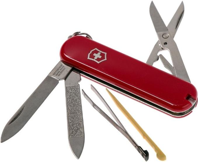 

Туристический нож Victorinox Executive 81 7 функций красный [0.6423], Туристический нож Victorinox Executive 81 7 функций 0.6423 красный